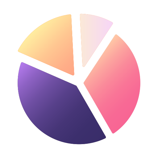 Круговая диаграмма Generic Flat Gradient иконка