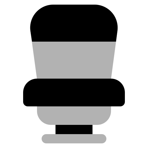 トイレ Generic Grey icon