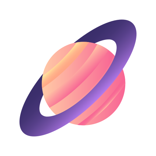 Сатурн Generic Flat Gradient иконка