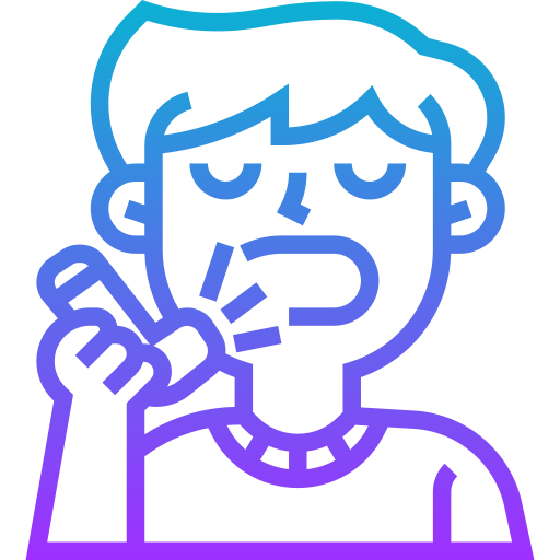 astma Meticulous Gradient ikona