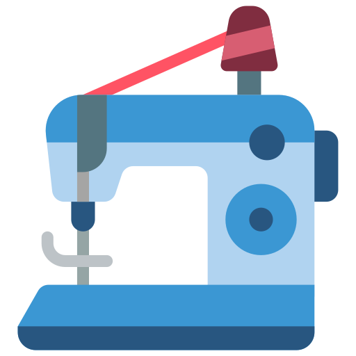 Sewing machine Basic Miscellany Flat icon