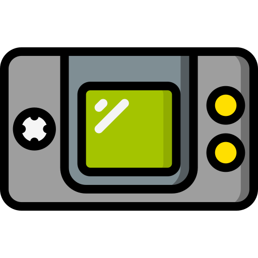 consola de juego Basic Miscellany Lineal Color icono