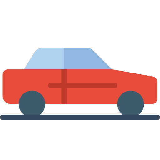 coche Basic Miscellany Flat icono