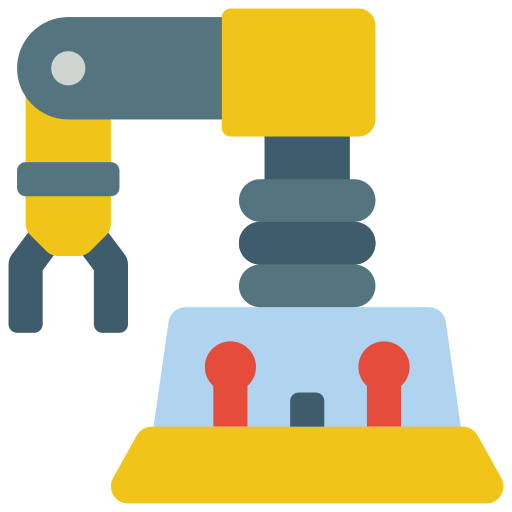 brazo robótico Basic Miscellany Flat icono