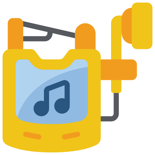 Music player Basic Miscellany Flat icon