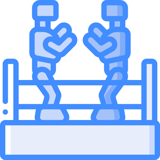 Boxing Basic Miscellany Blue icon