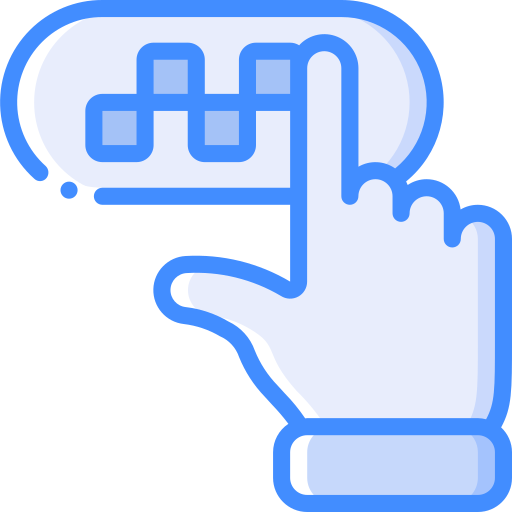 presiona el botón Basic Miscellany Blue icono