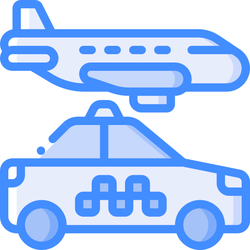 Airport Basic Miscellany Blue icon