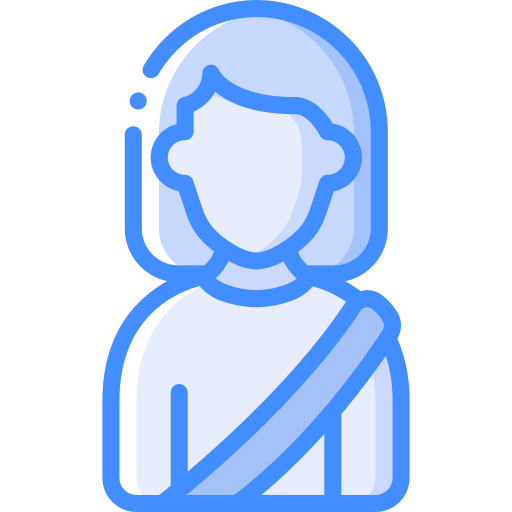 Passenger Basic Miscellany Blue icon