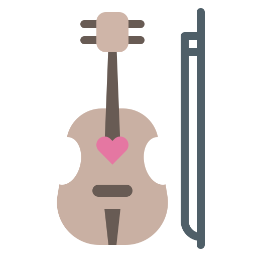 violino Generic Flat icona