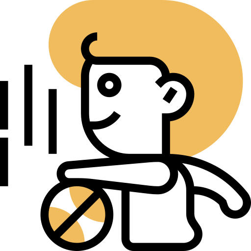 ドリブル Meticulous Yellow shadow icon