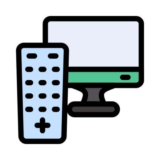 Tv monitor Generic Detailed Outline icon