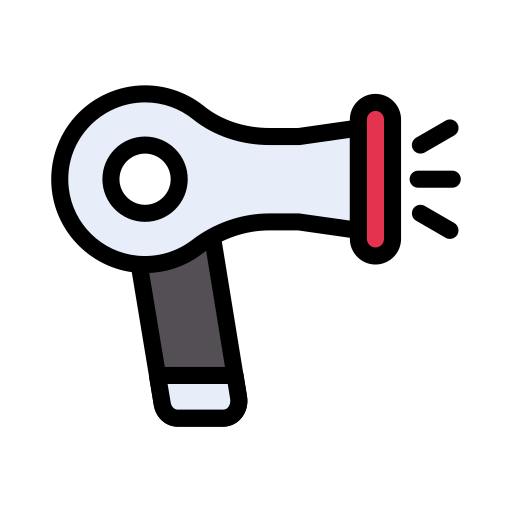 Hair dryer Generic Detailed Outline icon