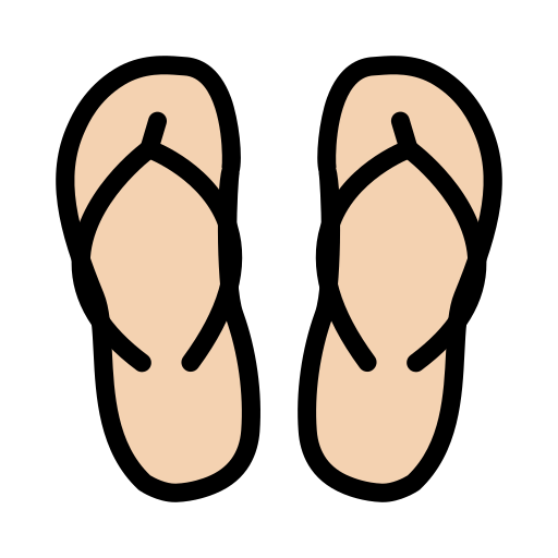 sandale Generic Detailed Outline Icône
