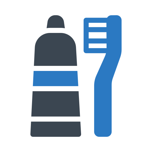 Toothbrush Vector Stall Fill icon