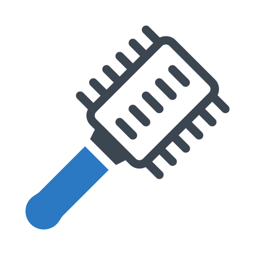 Brush Vector Stall Fill icon