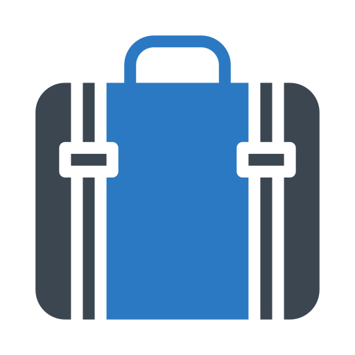 bagaglio Vector Stall Fill icona