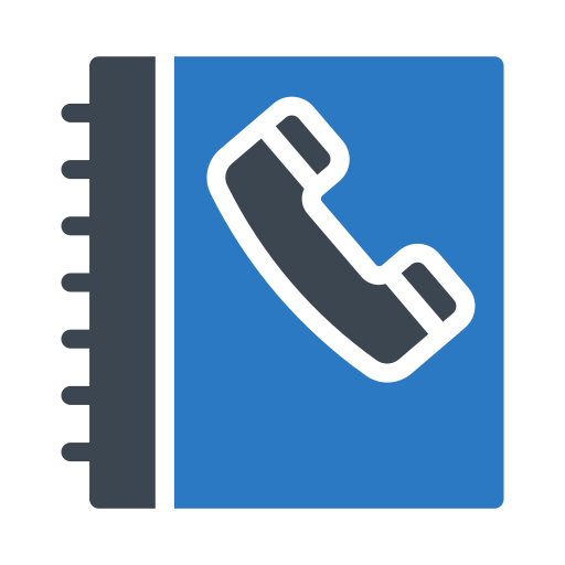 電話帳 Vector Stall Fill icon