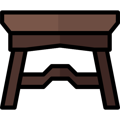 테이블 Generic Outline Color icon