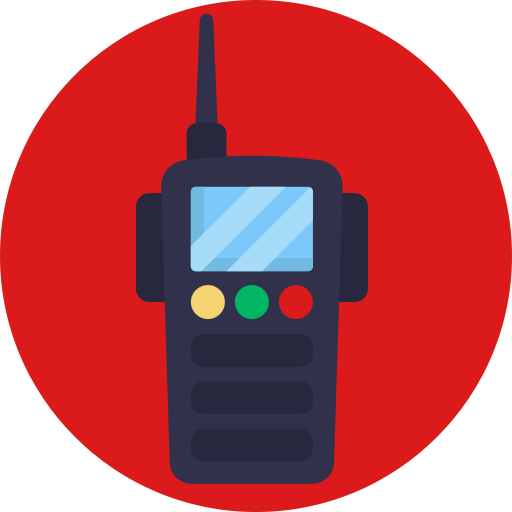 walkie-talkie Generic Circular icoon