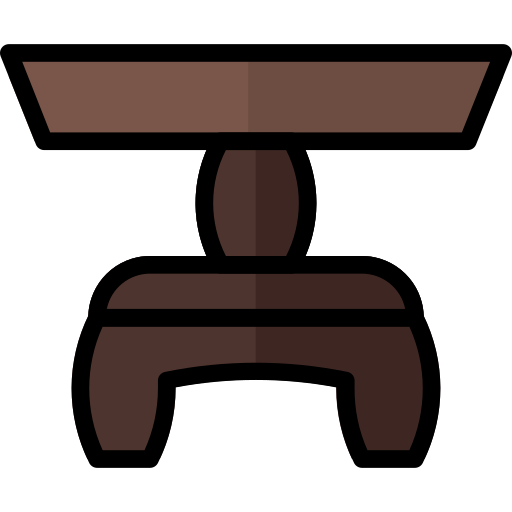 테이블 Generic Outline Color icon