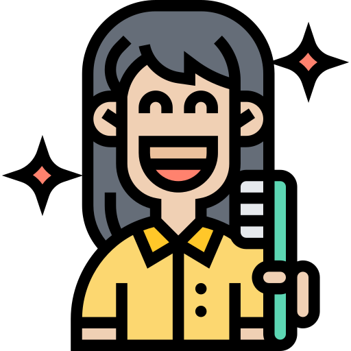 칫솔 Meticulous Lineal Color icon