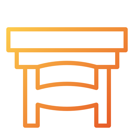 Table Generic Gradient icon