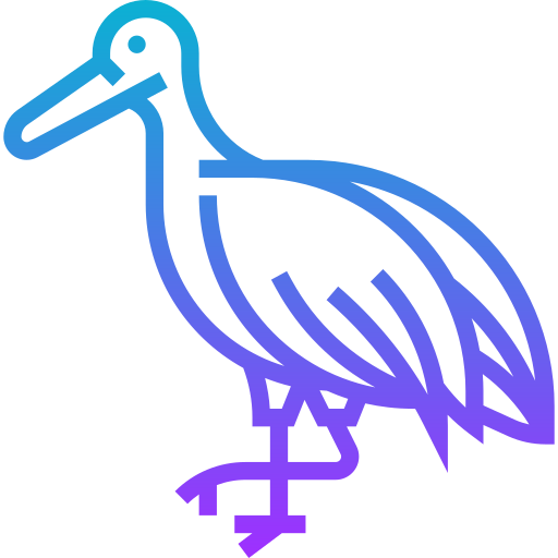 pájaro Meticulous Gradient icono