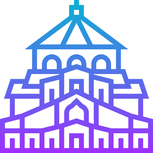 iglesia Meticulous Gradient icono