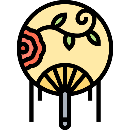 Uchiwa Meticulous Lineal Color icon