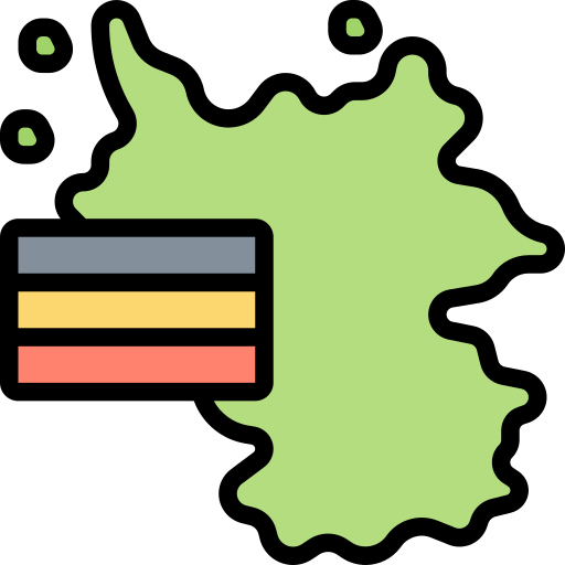 Germany Meticulous Lineal Color icon