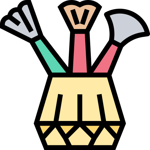 Brush Meticulous Lineal Color icon