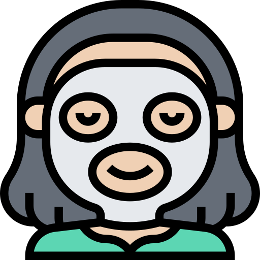 Face mask Meticulous Lineal Color icon