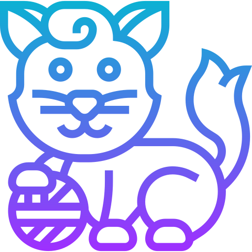 gatito Meticulous Gradient icono