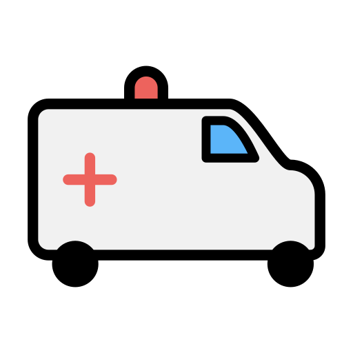 ambulancia Generic Outline Color icono