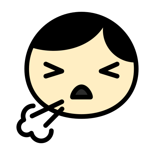 Cough Generic Outline Color icon