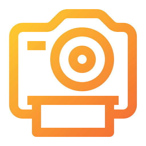 Instant camera Generic Gradient icon