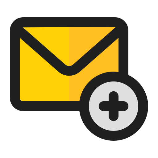 Add envelope Generic Outline Color icon