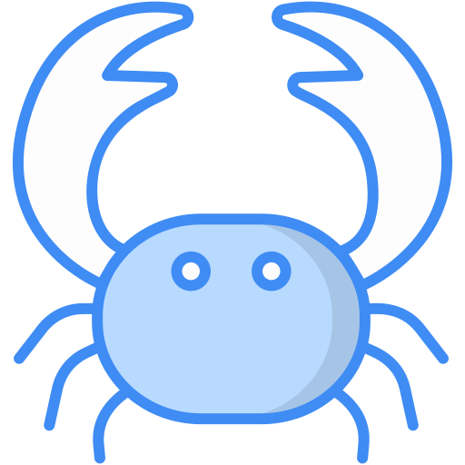 Crab Generic Blue icon