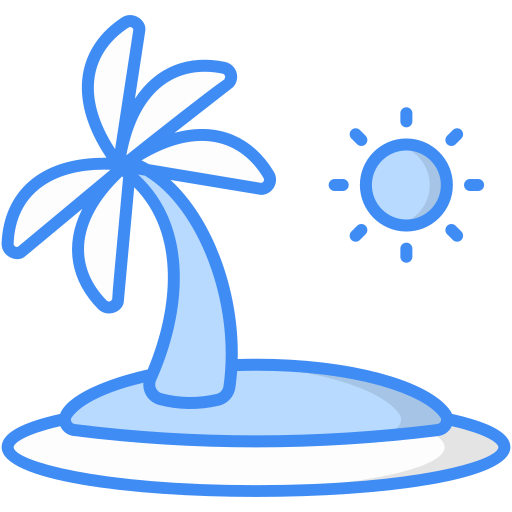 isla Generic Blue icono