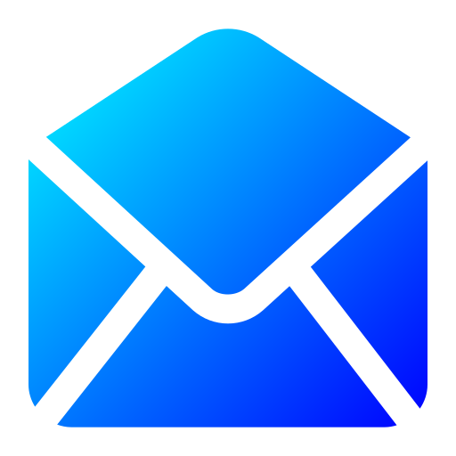 abrir correo electrónico Generic Flat Gradient icono