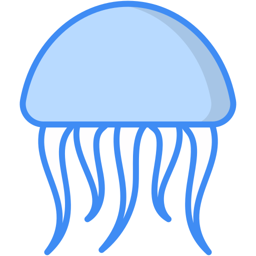クラゲ Generic Blue icon
