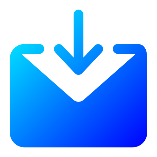 Receive mail Generic Flat Gradient icon