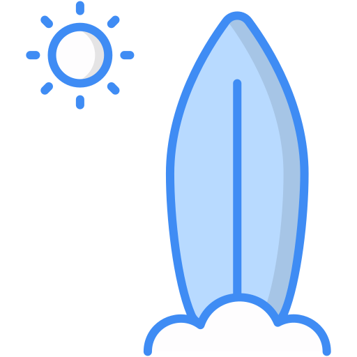 서핑보드 Generic Blue icon