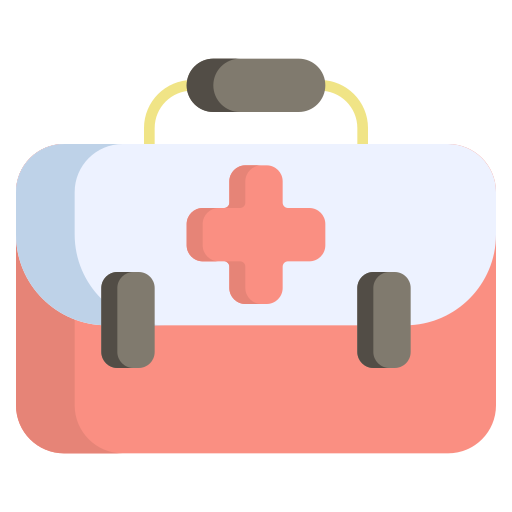kit de primeros auxilios Generic Flat icono