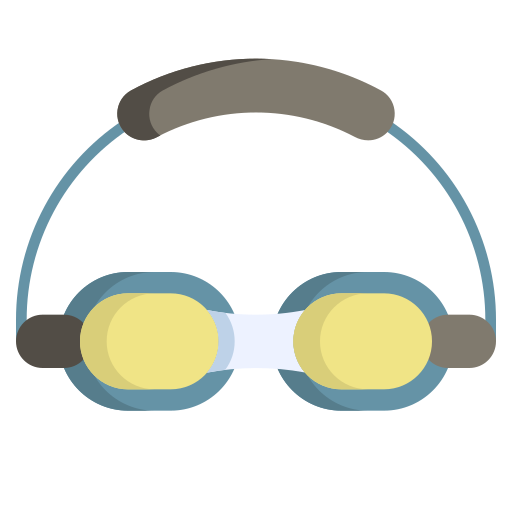 okulary do basenu Generic Flat ikona