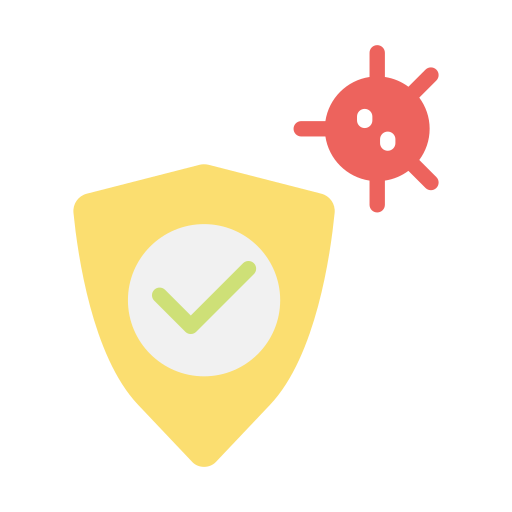 Anti virus Generic Flat icon