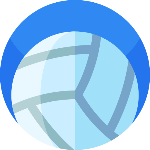 volleyball Geometric Flat Circular Flat icon