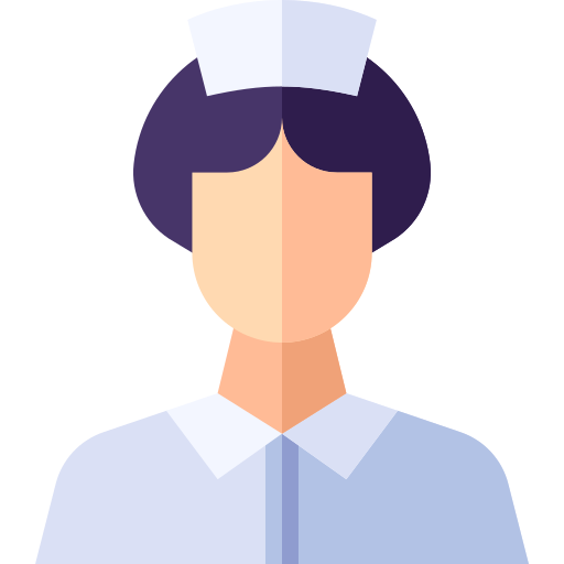 enfermero Basic Straight Flat icono