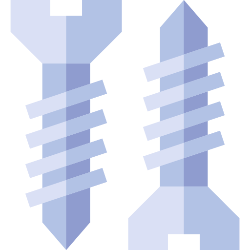 tornillo Basic Straight Flat icono
